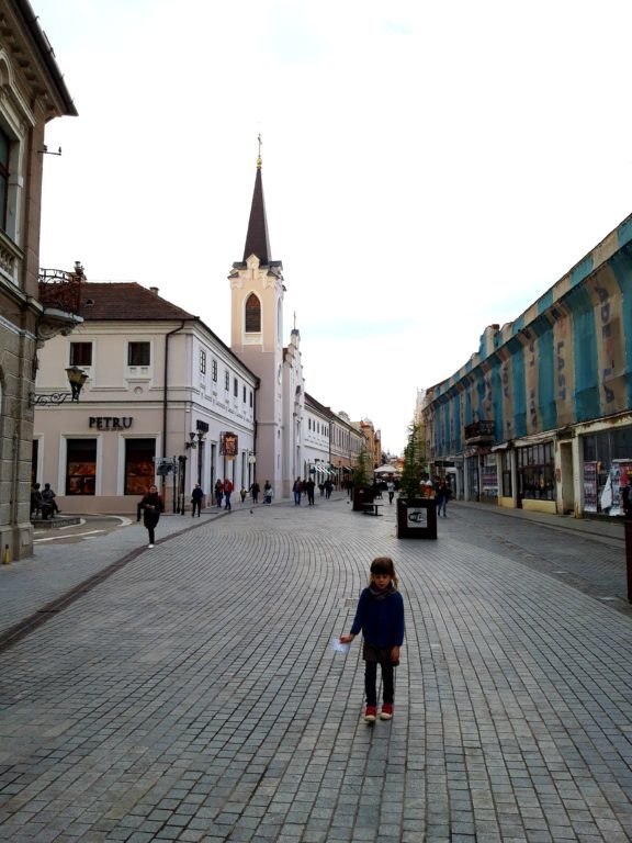 Cu copiii în Oradea